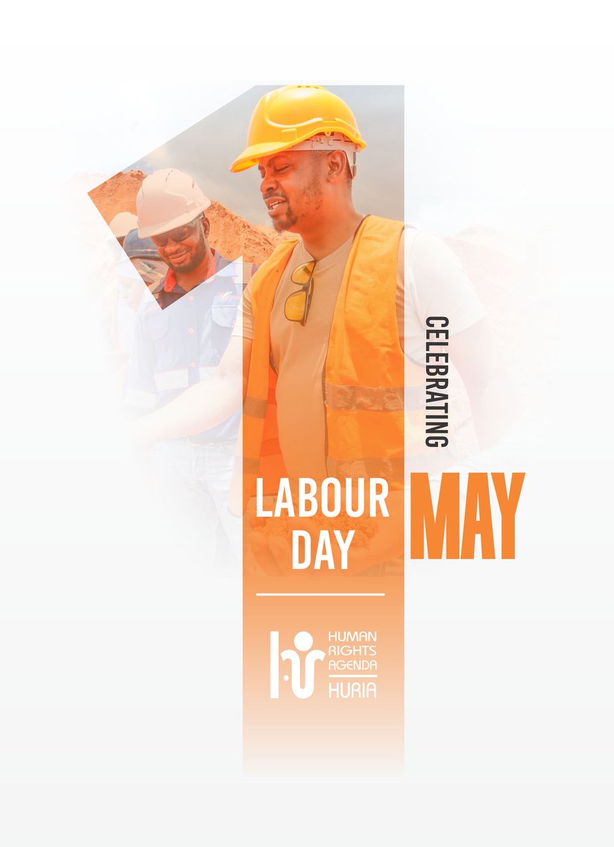 Huria_KE's tweet photo. 🟠 Happy Labour Day Kenya! 🇰🇪

To every worker, formal or informal, celebrated or overlooked:

Your labour built this nation. 
Your rights are worth fighting for.
 Your dignity is non-negotiable.

#LabourDay2026 #WorkersRights https://t.co/w2JQt2ngWD