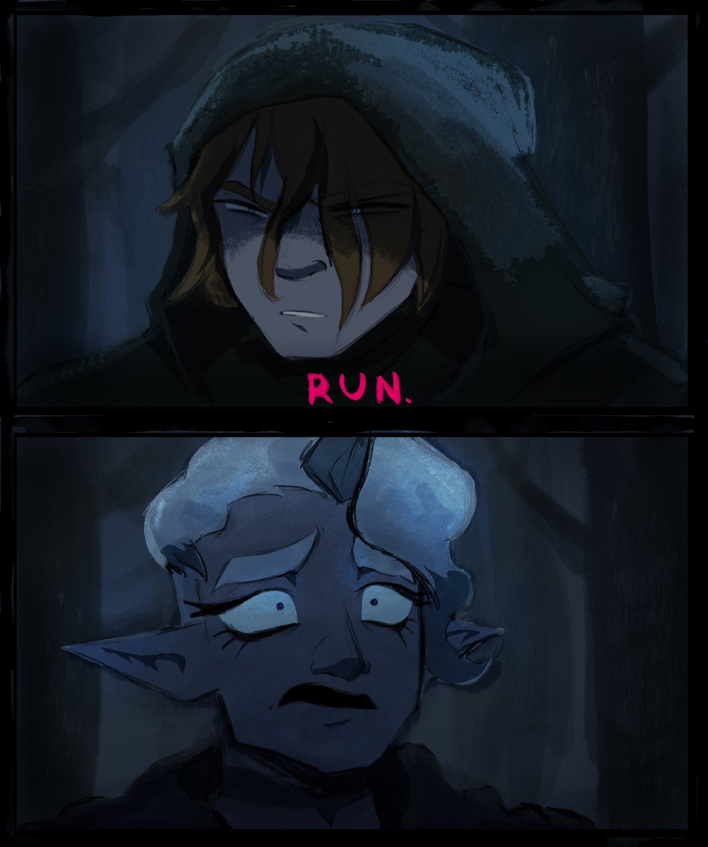 R3ally_wtf's tweet photo. “ I’m saying this once:
You’ll keep walking. Away from here
And if you ever look back,
No matter what you see, 
no matter what you hear…”
#shadowgast
#criticalrolefanart https://t.co/PzjV2EMjNV