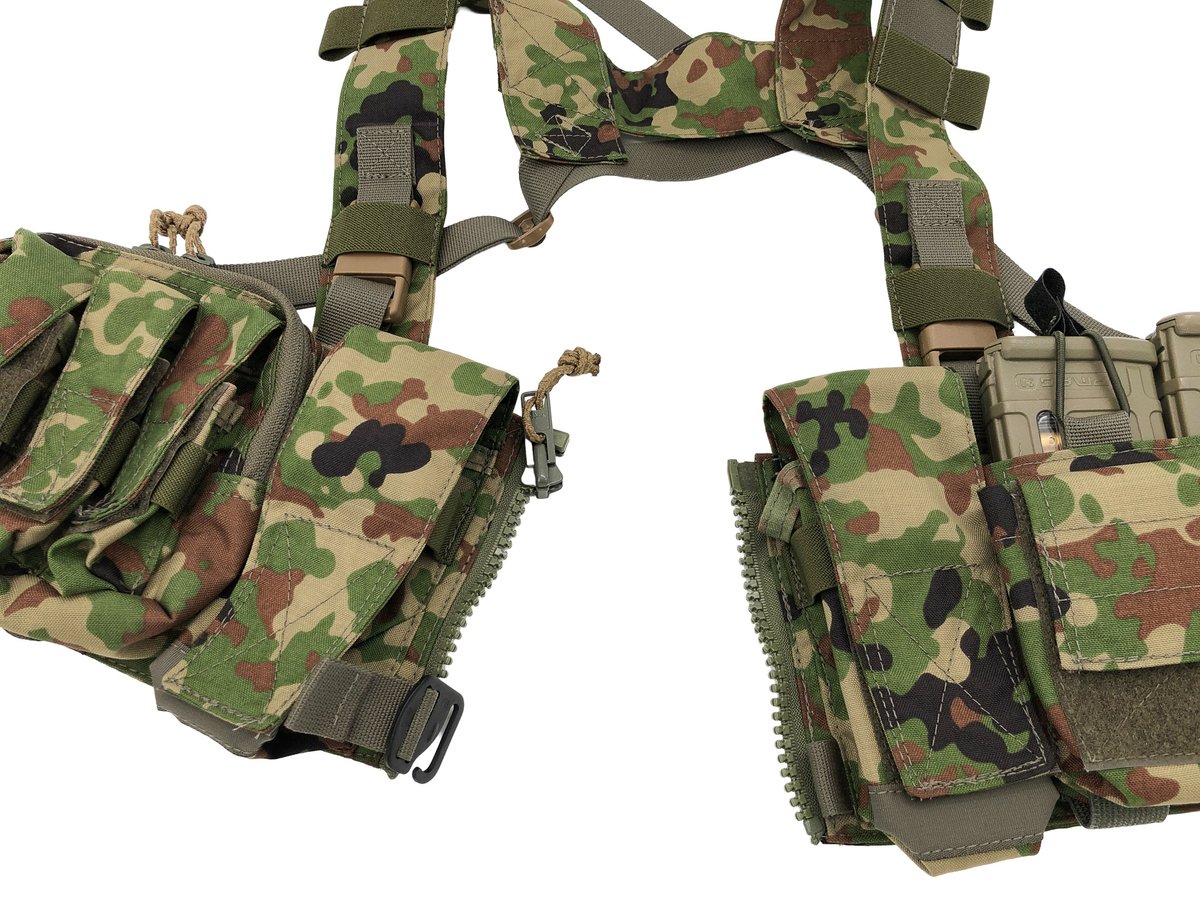 TAYLOR&STONER TS Split Front Chest Rig（陸自迷彩）が再入荷しました