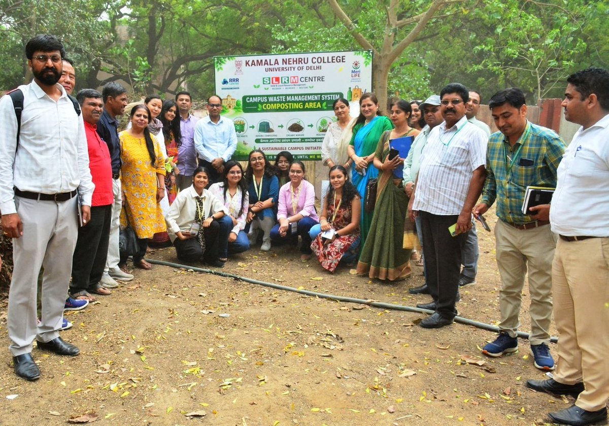 DCCNZMCD's tweet image. MCD Central Zone @DCCNZMCD has declared Kamala Nehru College as a Zero Waste Institution under the Solid Waste Management Rules 2026.
#SwachhBharatMission
#ZeroWaste
#SwachhataCampaign
#SwachhDelhi
#SwachhBharat