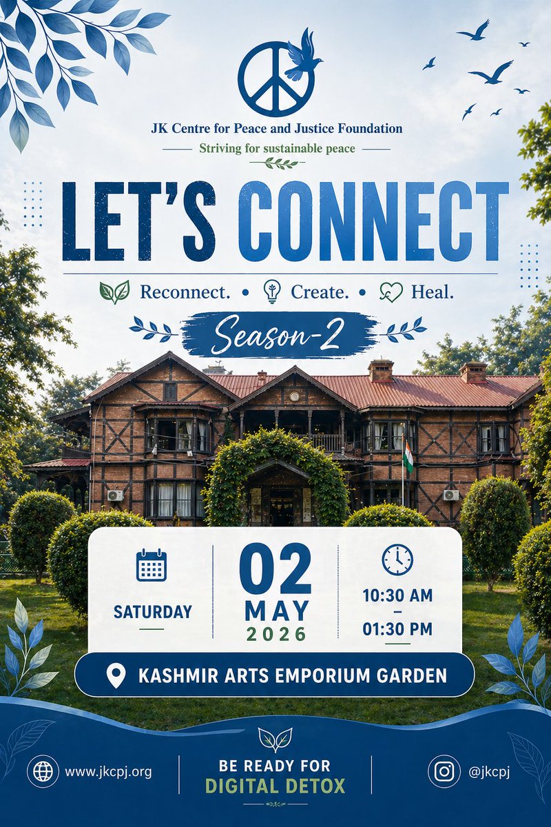 JK Centre for Peace & Justice (JKCPJ) Foundation tweet media