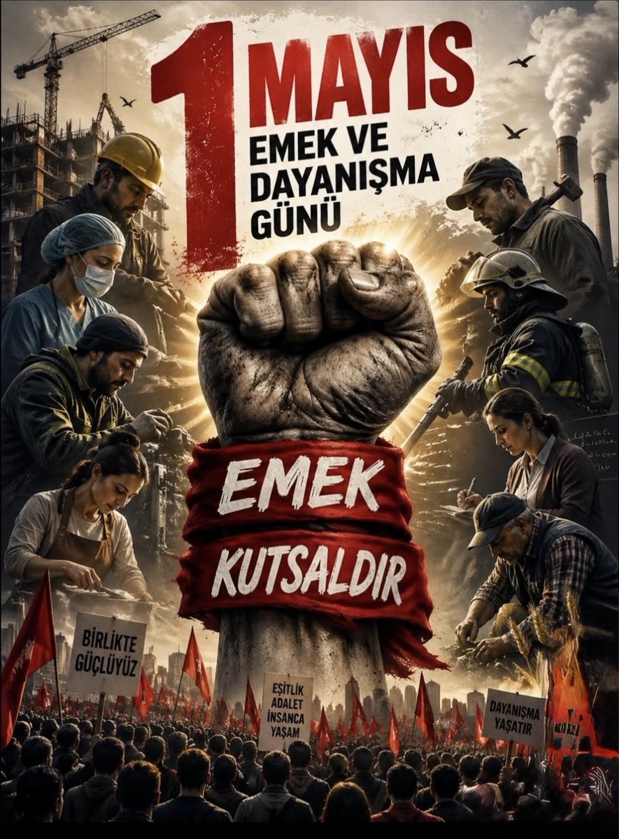Yoldas1923's tweet photo. #1MAYIS
#İşçinin,#Emekçinin
Hakkını Kimler #Çalıyorsa iki #Cihanda gün yüzü görmesin inşallah 🤲🇹🇷🫵🫵 https://t.co/eyXSXPIMNC
