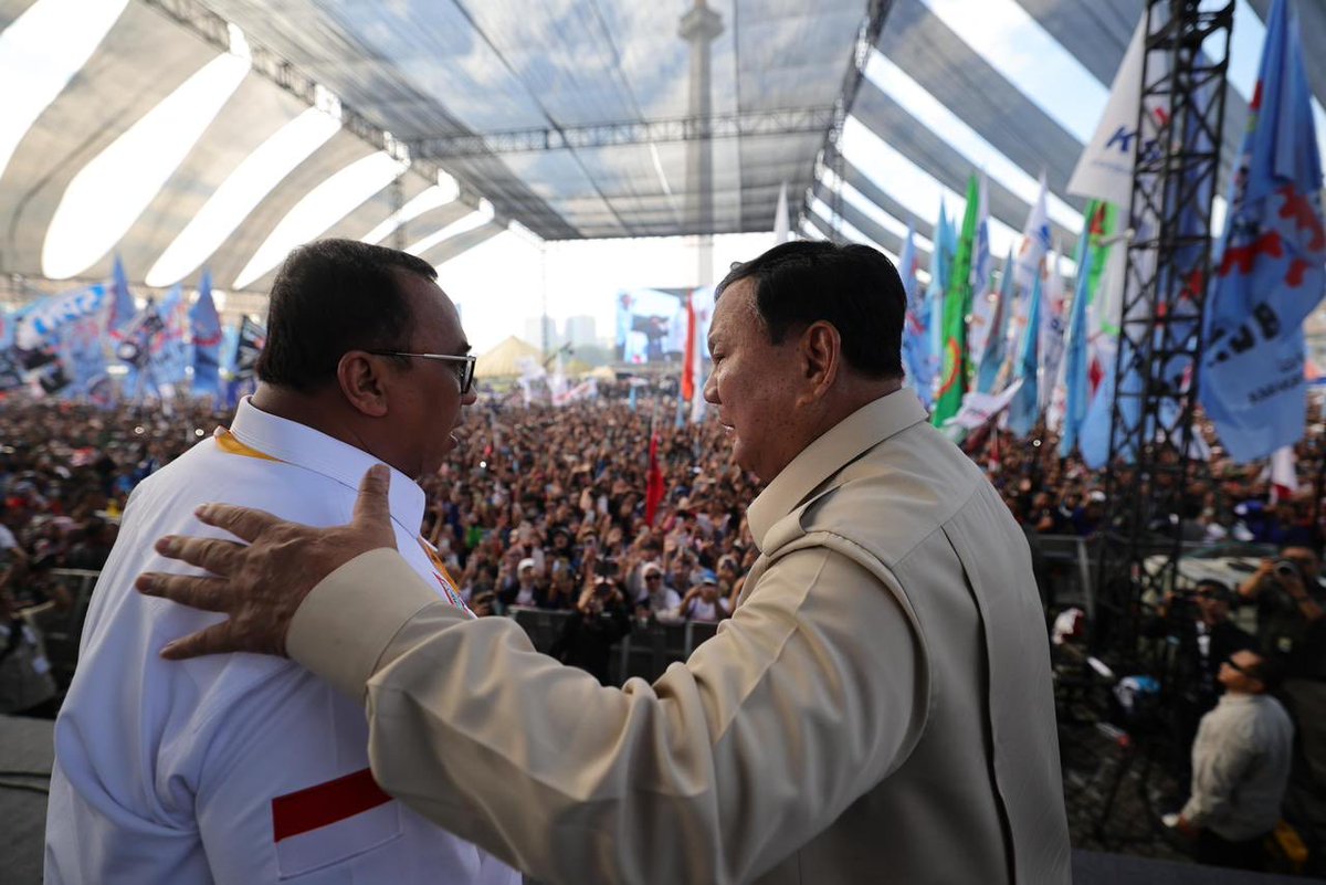 Prabowo Subianto tweet media