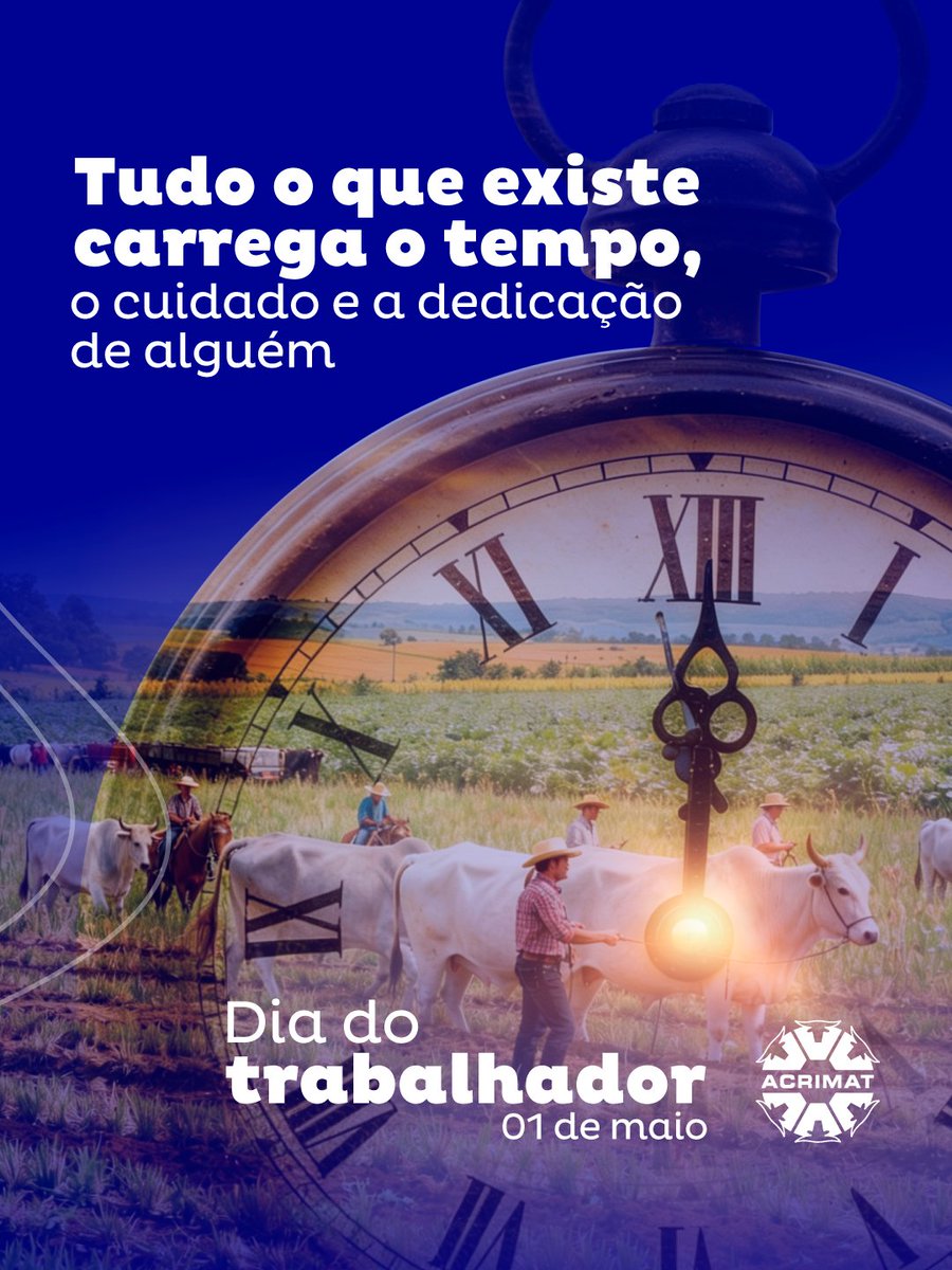acrimat's tweet image. Hoje celebramos todos os trabalhadores que se dedicam às suas profissões, no campo, na indústria, nas cidades, na educação e em tantas outras áreas que fazem o dia a dia acontecer. 👏👏👏

Feliz Dia do Trabalho!

#DiaDoTrabalhador #Trabalho #DiaDoTrabalho #Acrimat