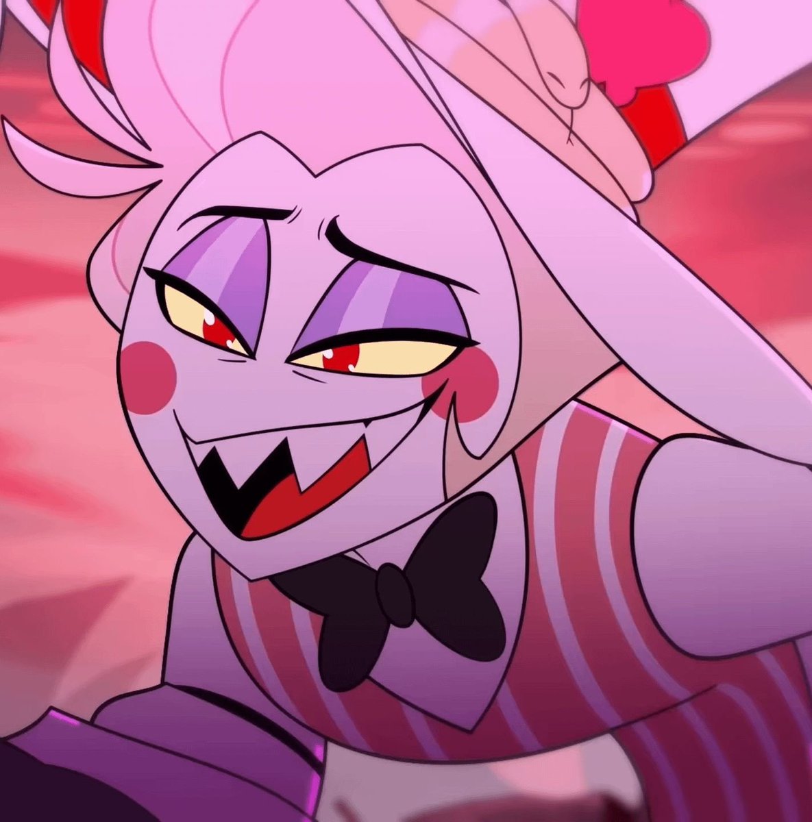 I love them… just it. That’s the whole post. 

#radioapple #hazbinhotel #appleradio #Alastor #Lucifer