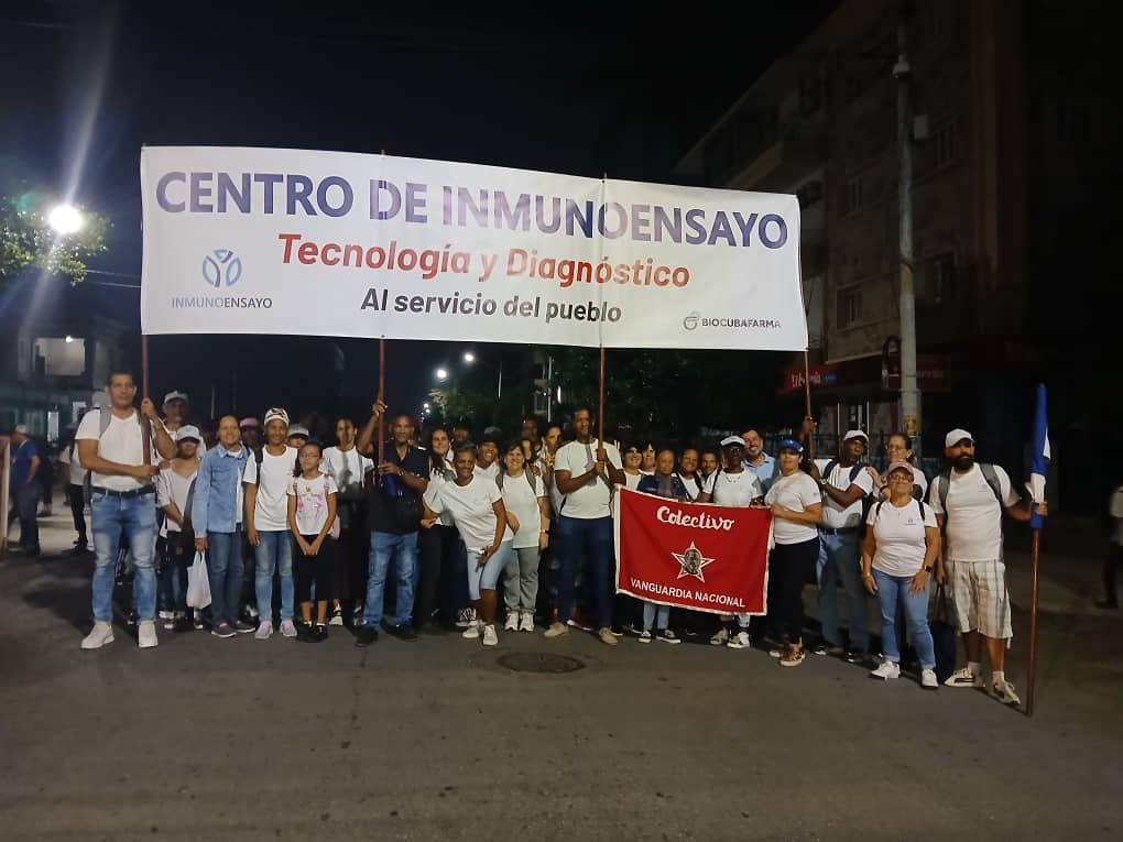 Ante el llamado de la #Patria <a href="/inmunoensayo/">Centro de InmunoEnsayo</a> presente. 
#LaPatriaSeDefiende
#Cuba
#1Mayo