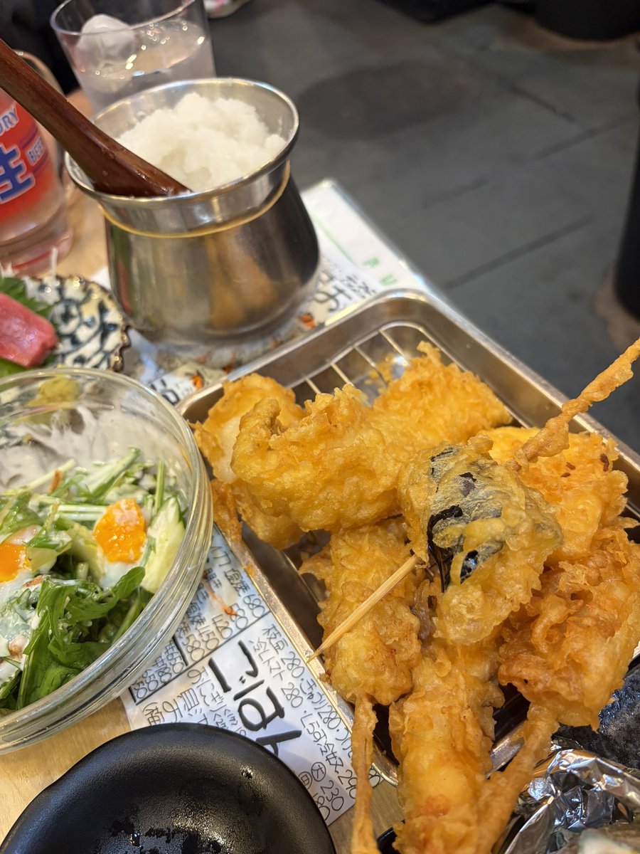 明日休みやからのんじゃおー！