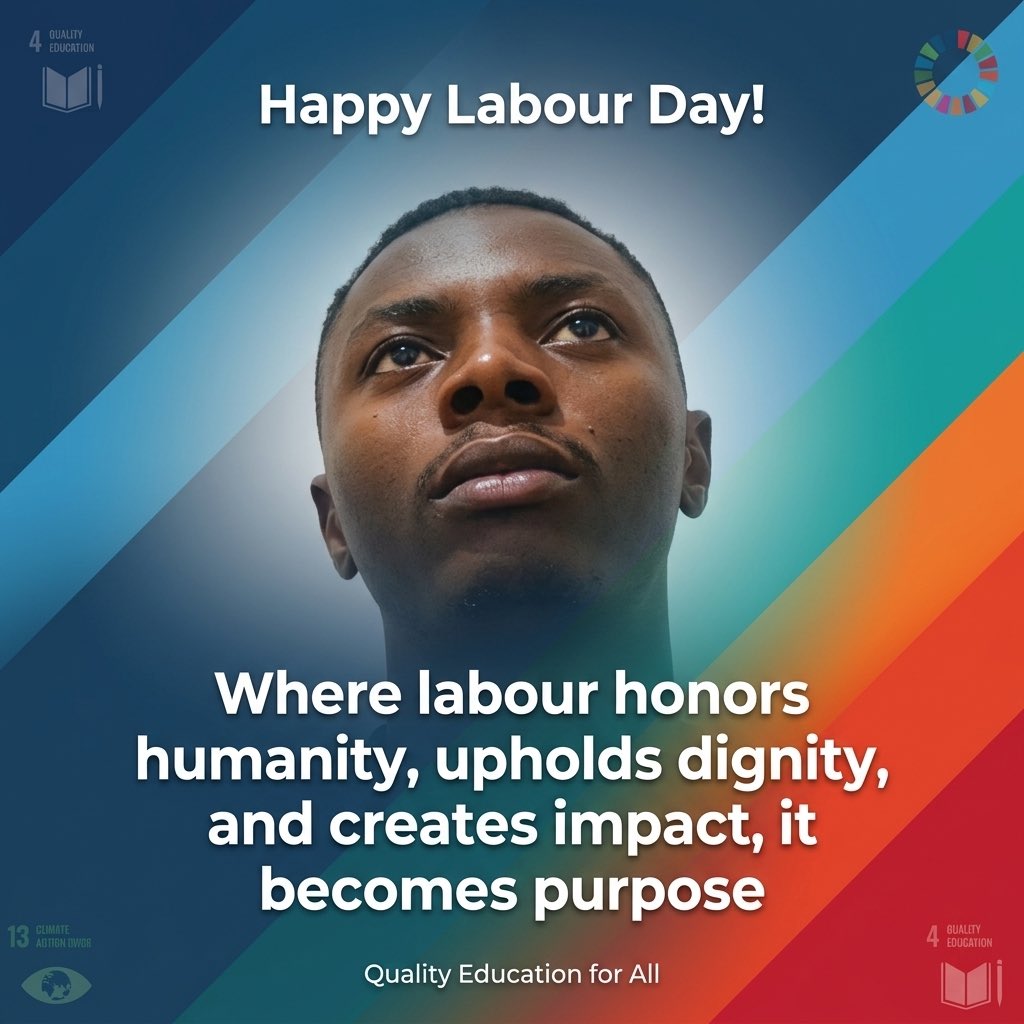 rdedong's tweet photo. Happy Labour Day!
Today we recognize the value of hard work and the dignity it brings. When labour uplifts humanity and creates meaningful impact, it becomes purpose. Let us continue to support, respect, and empower every worker for a better future.
🙌🏾🐋 https://t.co/JoVpyNIl98