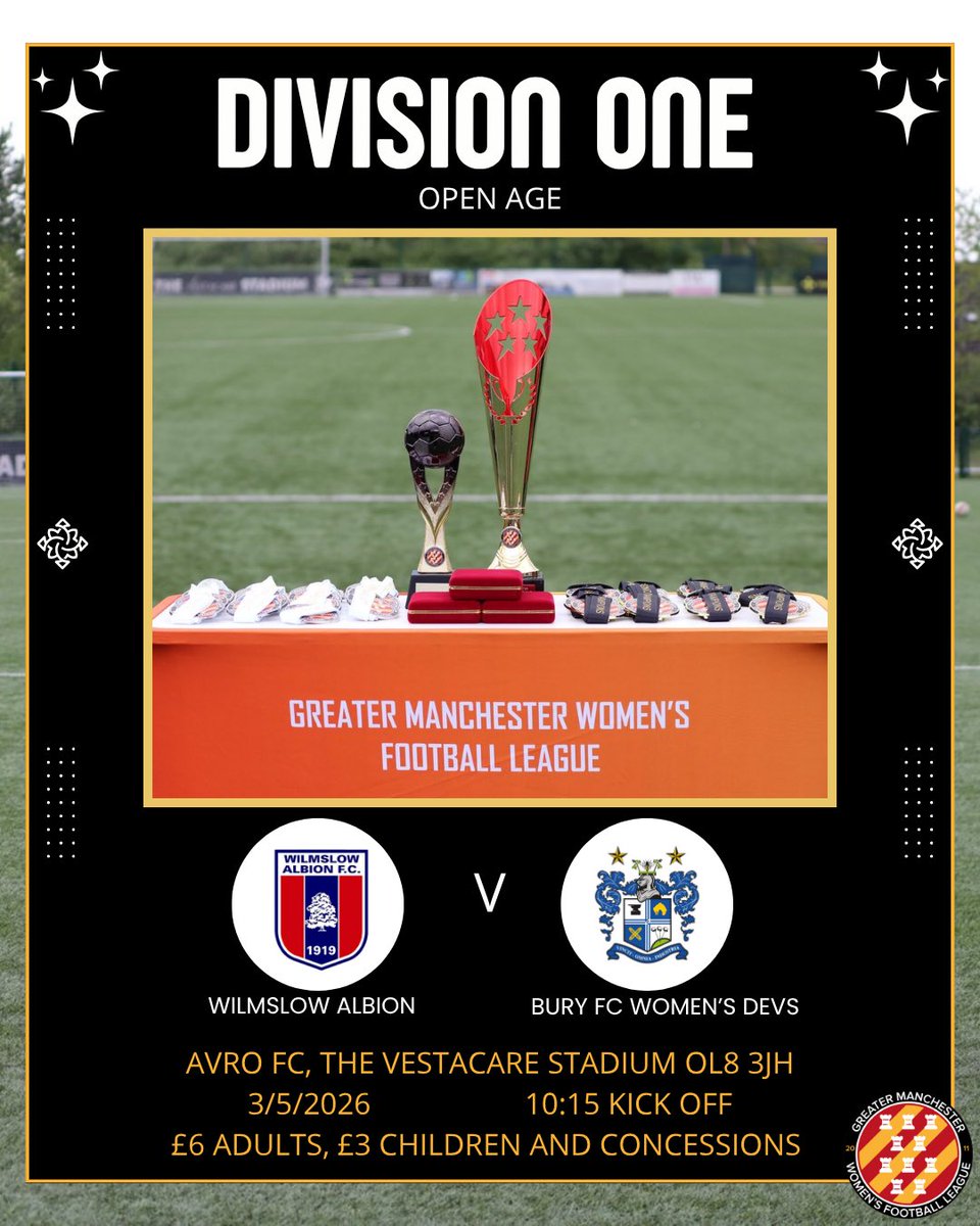 GMWFL2011's tweet photo. Join us through out May for one of the highlights of the season.

Starting tonight with a 19:15ko!!!

2/5 09:30 ko ALLLIANCE CUP
3/5 10:15 ko OA DIV 1 CUP
3/5 14:00ko PREMIER CUP https://t.co/FhsJ2nvBbJ