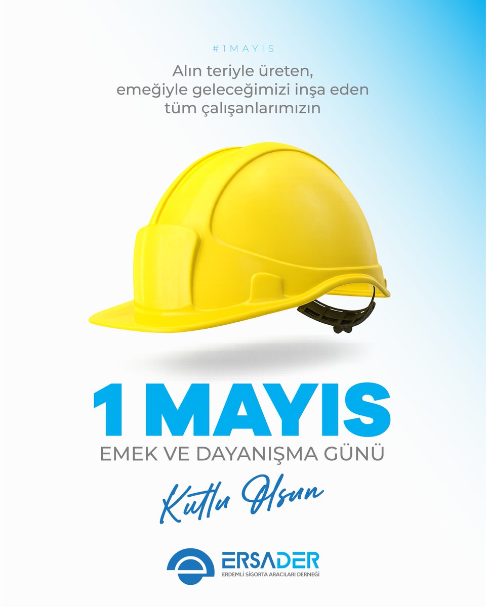 ersadergm's tweet photo. Her damla alın terinin karşılık bulduğu yarınlar için…
1 Mayıs Emek ve Dayanışma Günü kutlu olsun.

#ersader #1mayıs #emekvedayanışmagünü https://t.co/kg71lks0I9