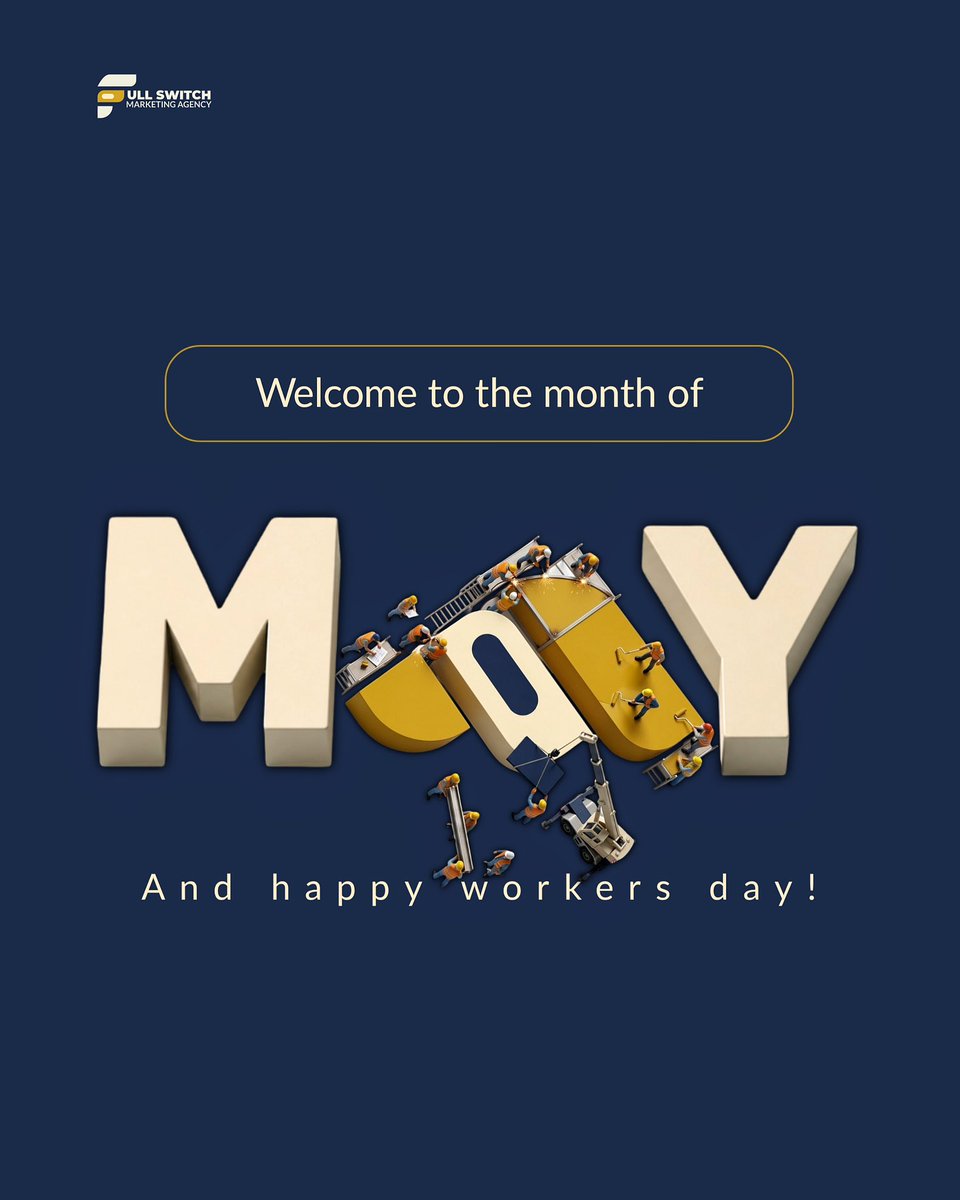 wearefullswitch's tweet photo. Happy new month! 😌
Shoutout to you and your brand for doing the work (we know it's not easy).
This May, we'll be right here rooting and may your brand keep becoming everything it's working towards with Full Switch.
#fullswitchagency #newmonth #may #businessownersinnigeria https://t.co/hV6HGqU6aJ