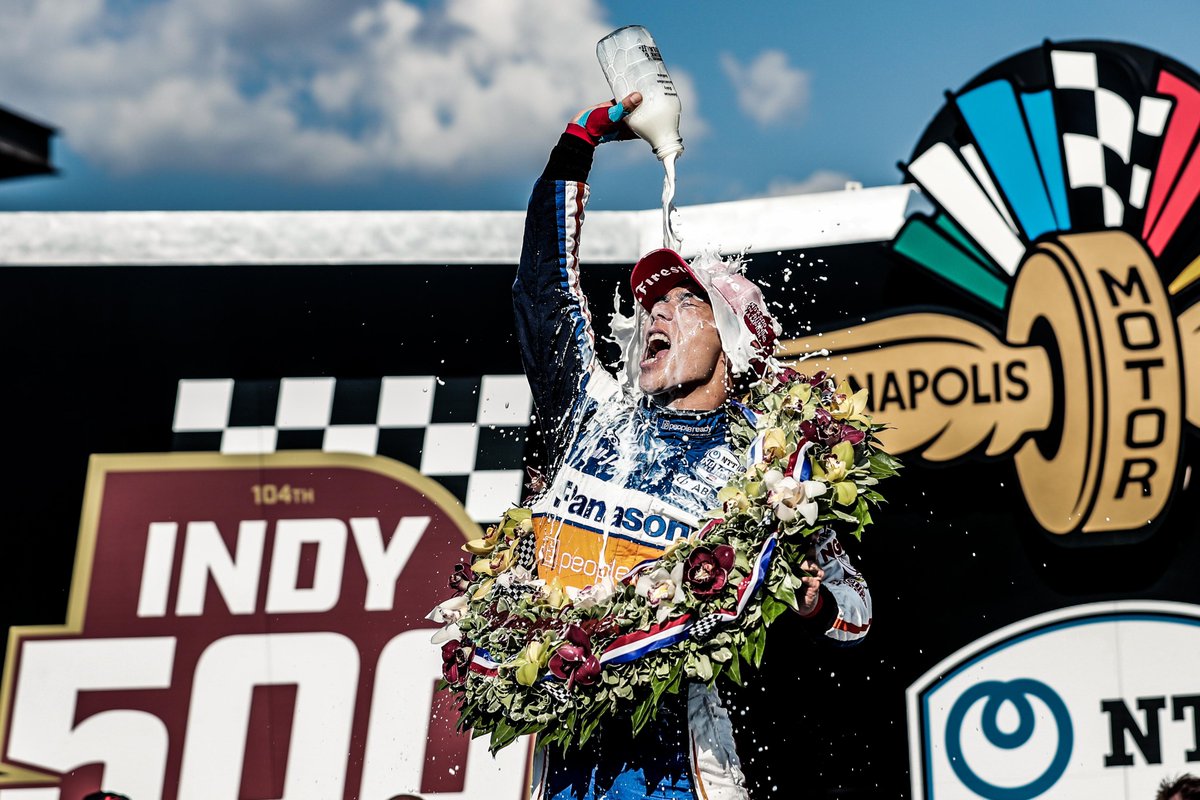 HondaJP_Live's tweet photo. 佐藤琢磨選手が3度目の優勝を狙う第110回インディ500が、まもなく開催。

5月は通称“Month of May”、インディアナポリスでは町を挙げてのお祭りです。
12日からインディ500のプラクティスが始まり、2日間の予選や最終練習を経て、24日の決勝まで毎日イベントが開催される世界最大級のレース月間。

HRCでは、1911年から続くインディ500のストーリー全8章を、5月5日に一挙公開予定📚

お楽しみに！

#Honda #Indy500 #TakumaSato