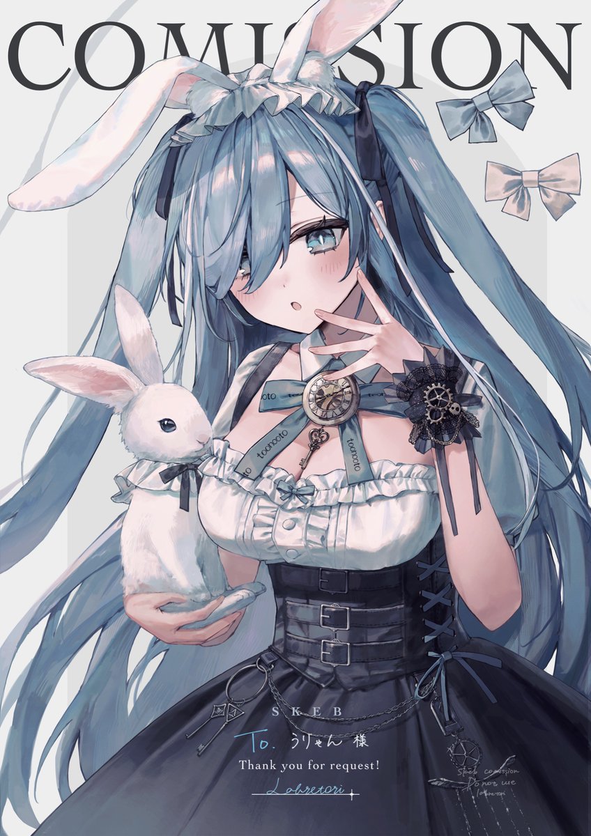 labretori's tweet photo. #skeb
ありがとうございました💙⚙️ https://t.co/rMXxj09AaW