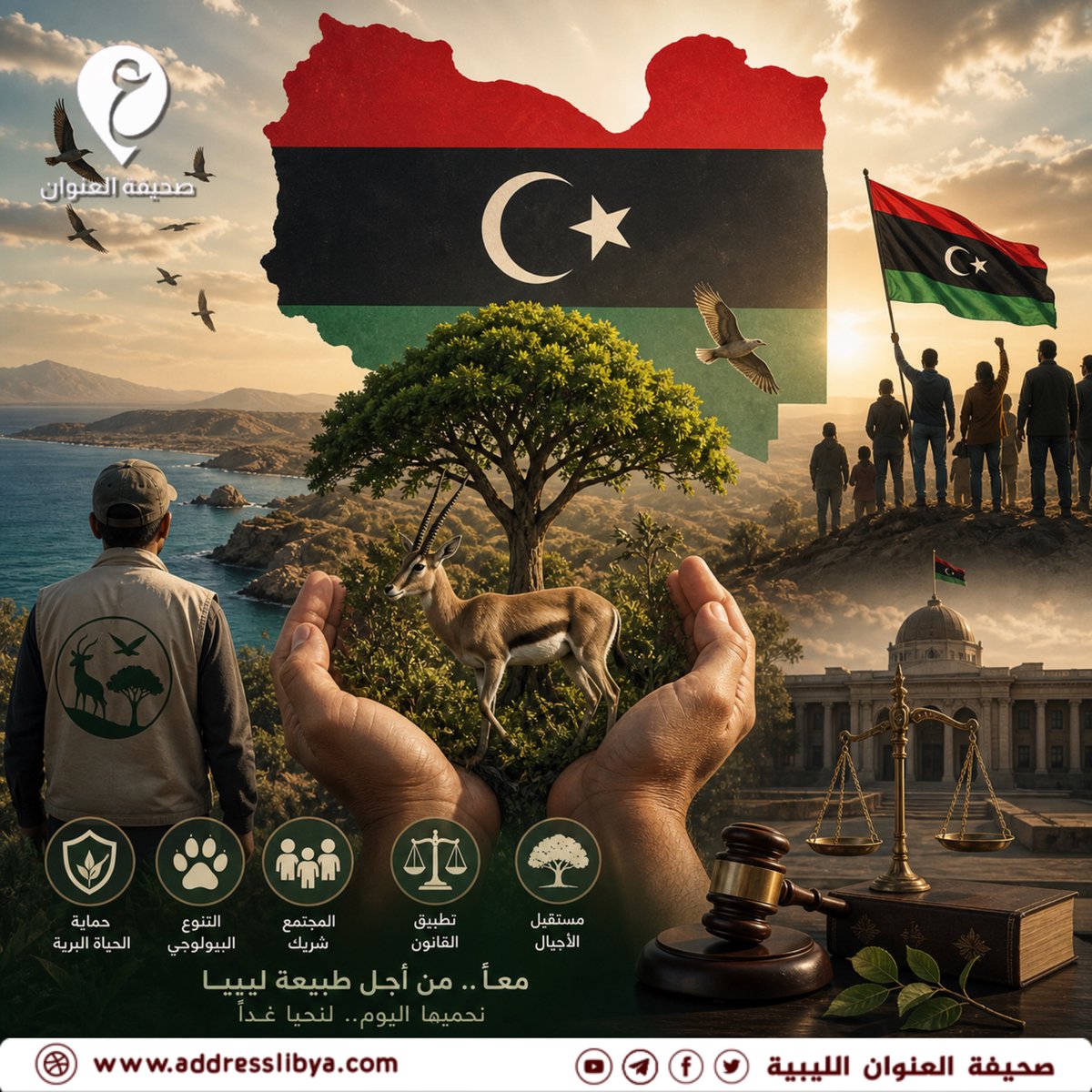 صحيفة العنوان الليبية tweet media