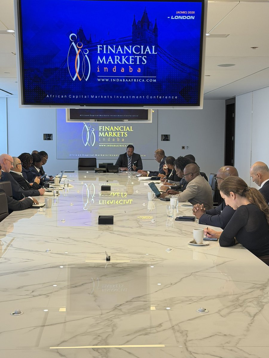 Marketsindaba's tweet photo. African Capital Markets Investment Conference-London 

On the sidelines of the 3day ACMIC, @Marketsindaba convened a series of high-impact, roundtable sessions and pre-scheduled B2B meetings, which is an approach that is consistent with FMI’s transaction focused conference model. https://t.co/U8lpgHdC3z