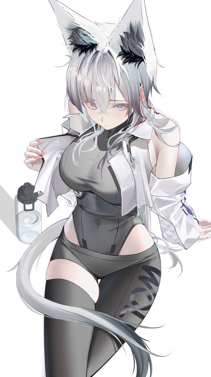 #今月描いた絵を晒そう
オオカミちゃん