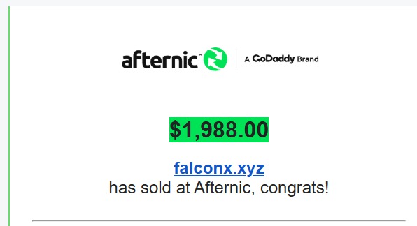 optinomuk's tweet image. April Domain Sales Recap: ~$45,983 total. 📈

Breakdown:
🤝 15 GD (BIN/Negotiated)
⏳ 3 GD LTO
🚀 1 Spaceship

Solid month in the books. Off to May now. Godspeed everyone! 🥂

#Domaining #DomainNames