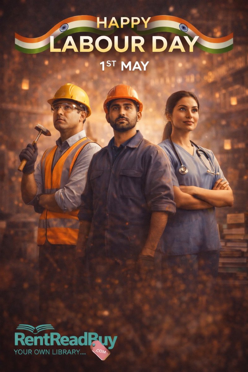 rent_read_buy's tweet photo. Honouring the dedication, strength, and hard work of every worker this Labour Day.
#LabourDay #WorkersDay #RespectForWorkers #RentReadBuy https://t.co/zgUwckQ0iX
