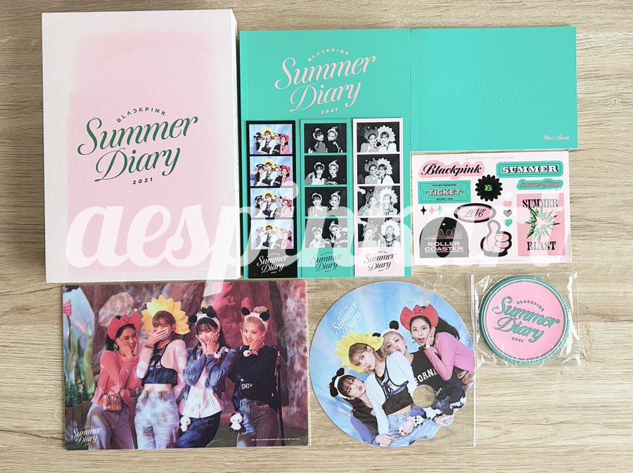 aespinkart's tweet photo. 「 #aespinkart_sells 」
❥ BLACKPINK SUMMER DIARY 2021 UNSEALED
 
— 120 set
— payo or 5 days reserv.
— reply "mine" or dm to claim
— jnt direct (loc iloilo)
— shipping on weekends only

⌗ jennie jisoo lisa rosè pc wts lfb ph ic https://t.co/ki4pmCHYpC