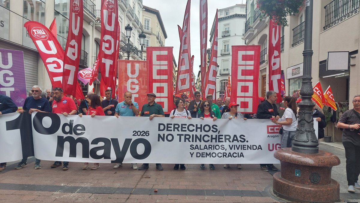 Comisiones Obreras Aragón tweet media