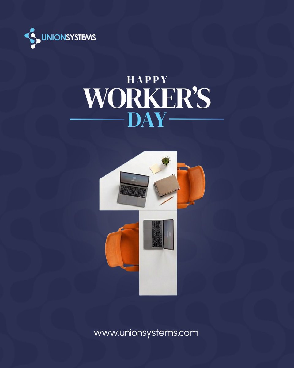 unionsystemshq's tweet photo. Today, we celebrate the people behind the scenes who make everything possible. Your dedication, consistency, and hard work continue to shape who we are and where we’re going. 
Happy worker’s Day!

#workersday #unionsystems https://t.co/M3gfnH5CN4