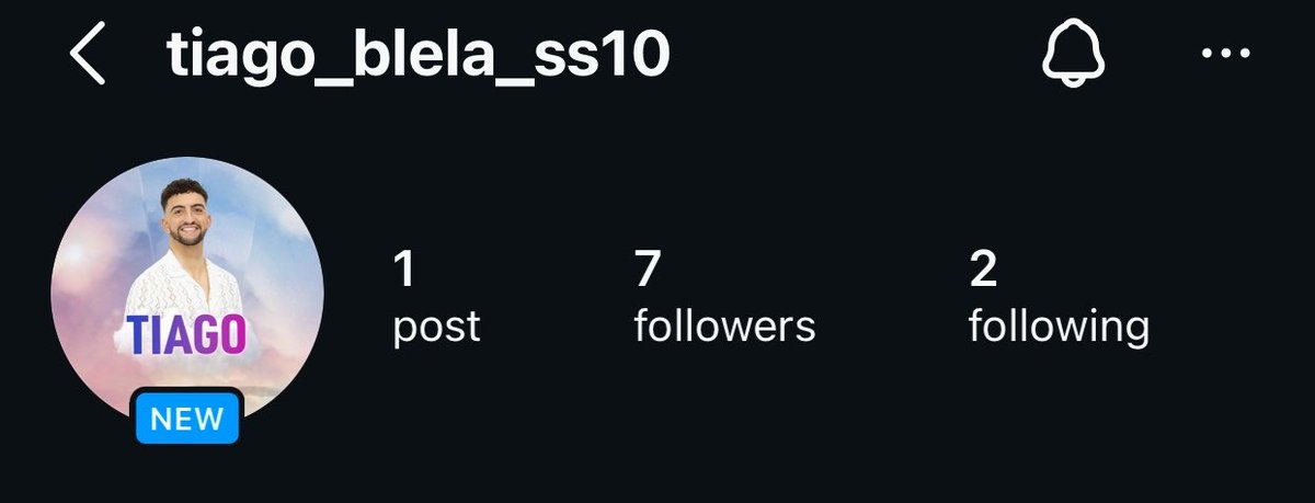 sigam a conta reserva do tiago!!💙 #ali7520 #tieva