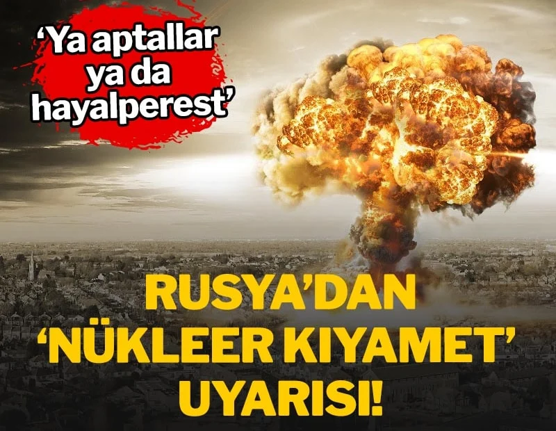 toprock19's tweet image. #Breaking #Nükleer #alarm
#Rusya Güvenlik Konseyi Başkan Yrd #Medvedev,
“Nükleer kıyametin yaşanması mümkün. Bunu
anlamayanlar ya hayalperest ya da aptal. Bunun
yaşanmasını istemiyoruz. Ancak böyle bir senaryonun
göz ardı edilmemesi gerekiyor. Buna hazırlıklı
olmamız lazım”