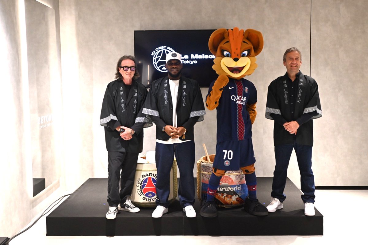 サッカークラブ「パリ・サン＝ジェルマン（PSG）」の没入型