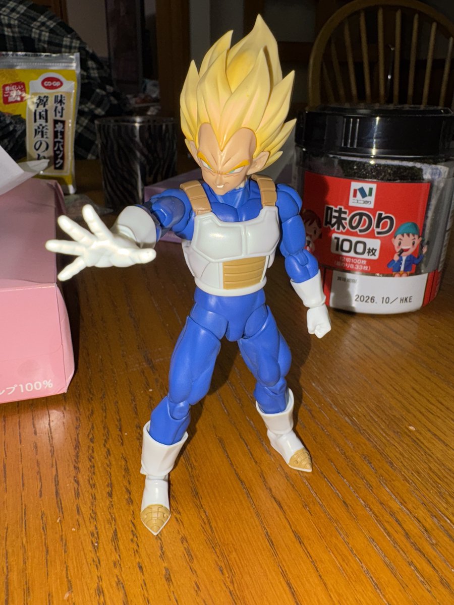 くらえ！こいつが超ベジータのビッグバンアタックだ‼︎」 #t_shf