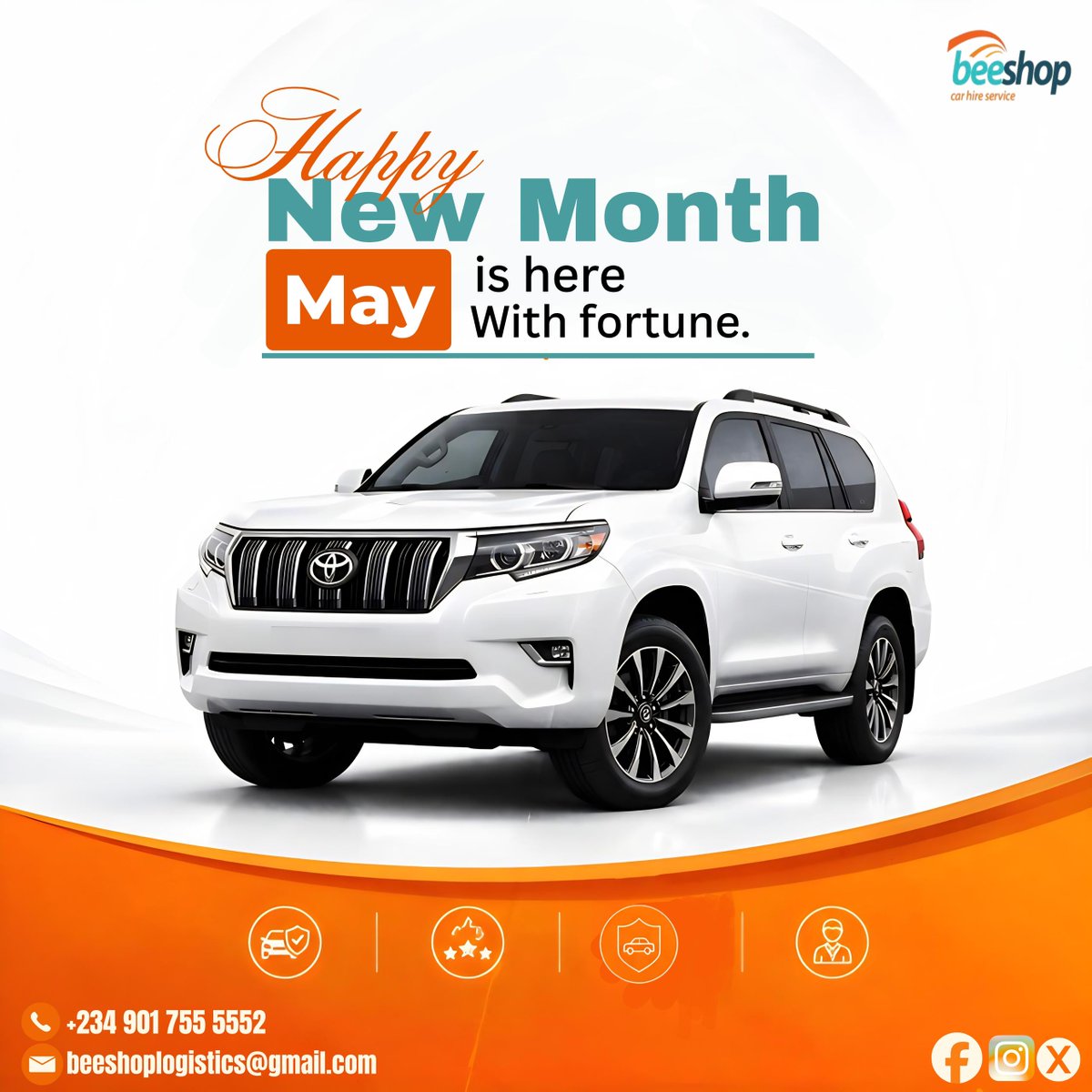 beeshoplogistic's tweet photo. Happy New Month from Beeshop Logistics ✨ May this month bring you success, peace, and smooth journeys in all you do. Wishing you progress, comfort, and confidence every step of the way. https://t.co/ryOnxlaJIs