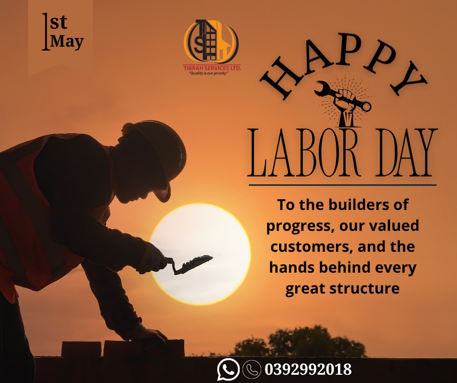 TibrahServices's tweet photo. Happy Labour Day https://t.co/QzlhZN5pav