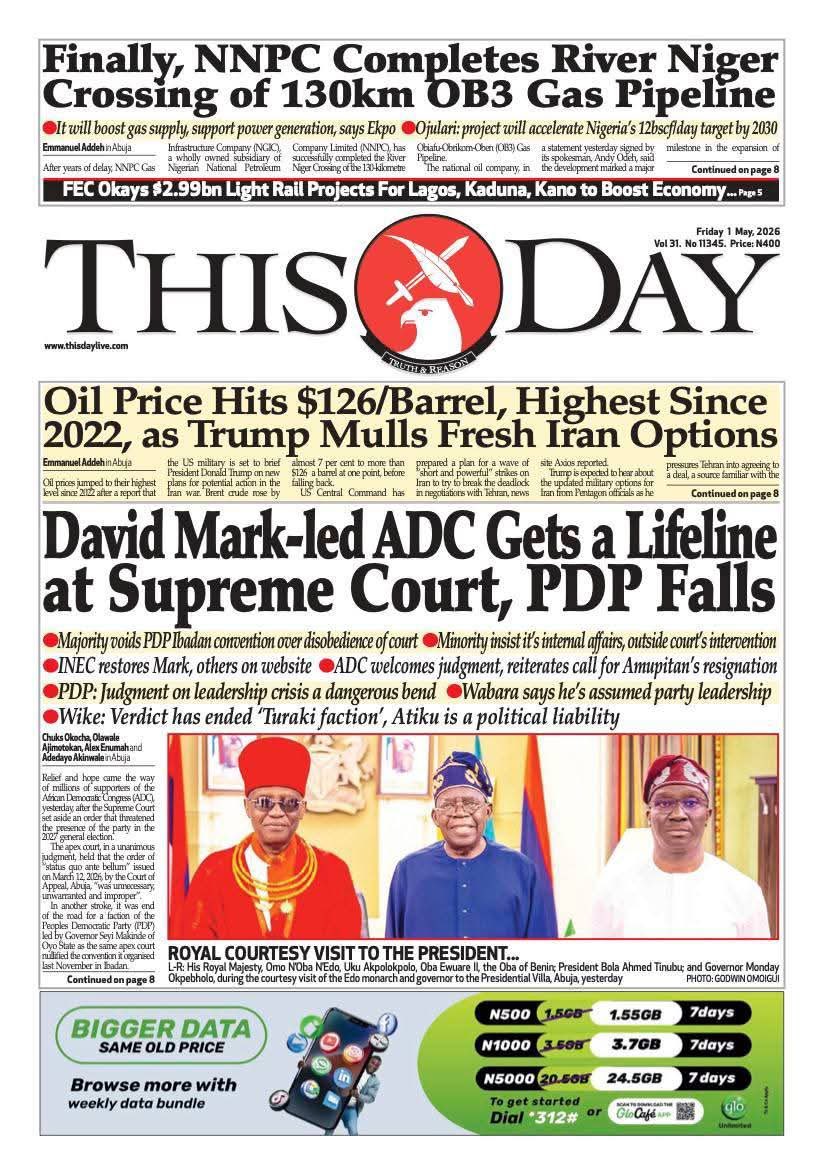 LNCtoday's tweet image. NIGERIA AT A GLANCE WITH
#LNCHeadlines on #Friday 

@The_Seeker76 @dunua @CitizenPeper @wahleyworldchan @TF9JA 
@HOBMakanju @RBiakpara