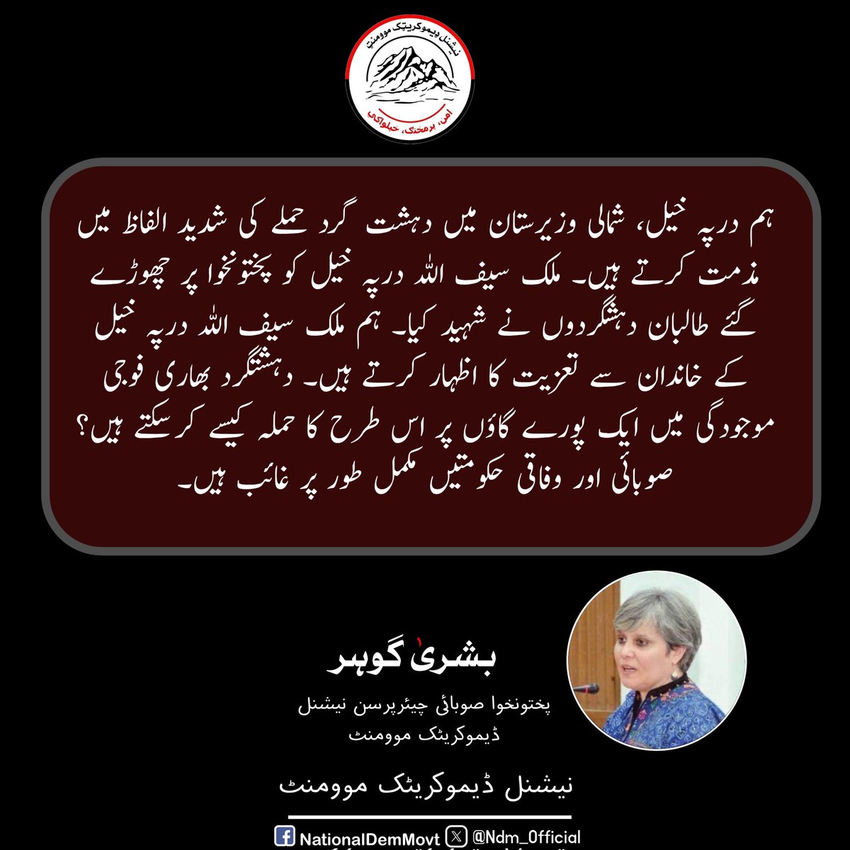 National Democratic Movement tweet media