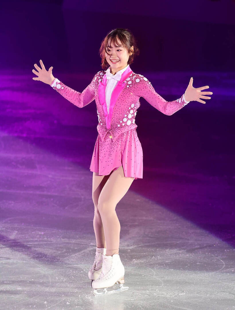 figure_hochi's tweet image. 世界ジュニア４連覇の島田麻央も“りくりゅう”は憧れの存在「いつか自分も五輪であんなふうに…」　シニア１年目の目標はＧＰファイナル出場  　兵庫・尼崎市でアイスショー出演
hochi.news/articles/20260…
#フィギュアスケート #figureskating