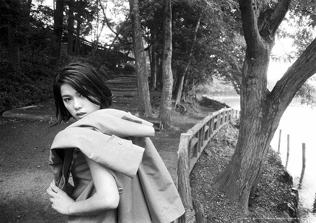 ひし美ゆり子 ポスター 井の頭公園 直筆サイン入り 直筆サイン入り「ひし美ゆり子ポスター from『井の頭公園と私』」Vol.1