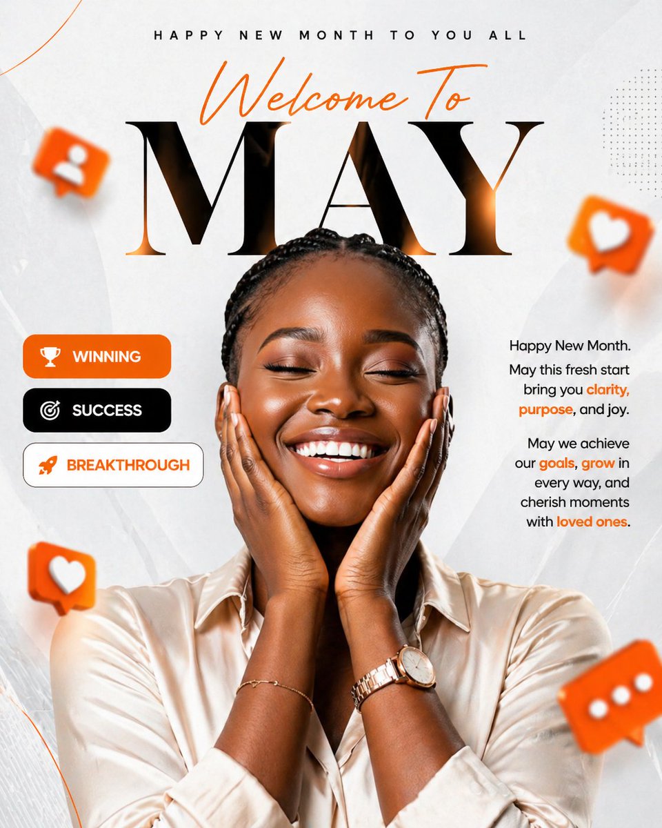 OjochideVi29128's tweet image. New month. New opportunities.
This month, focus on building trust, creating value, and growing a brand people remember. 🧡
#HappyNewMonth #BusinessGrowth #BrandBuilding #EntrepreneurMindset #SmallBusiness #StartupLife