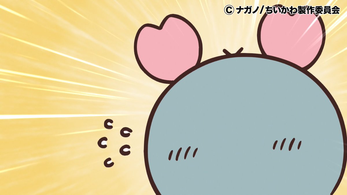 『ちいかわ』アニメ公式 tweet media