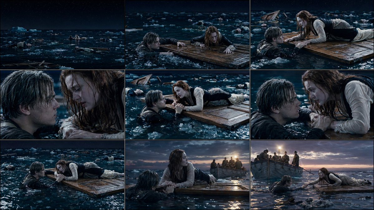 GPT image 2 ile “öncesinde ne oldu, sonrasında ne olacak?” diye düşünmeye gerek yok. 

Referans görselini yükle; o kareyi merkeze alan, geçmişi ve geleceği birlikte anlatan bir storyboard oluştur.
• 30 sn önce
• 5 sn önce
• tam an
• 5 sn sonrası
• 30 sn sonrası
• farklı