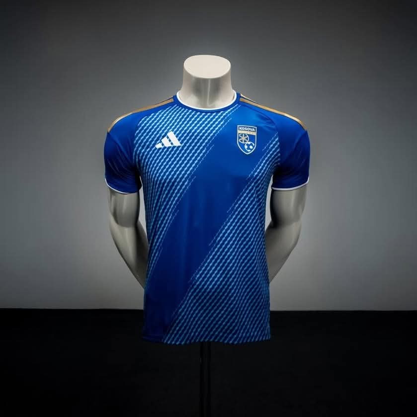 kosovanfooty_EN's tweet image. ✅️ OFFICIAL - FFK and @adidas have unveiled #Kosova's new kit for the upcoming European football season.