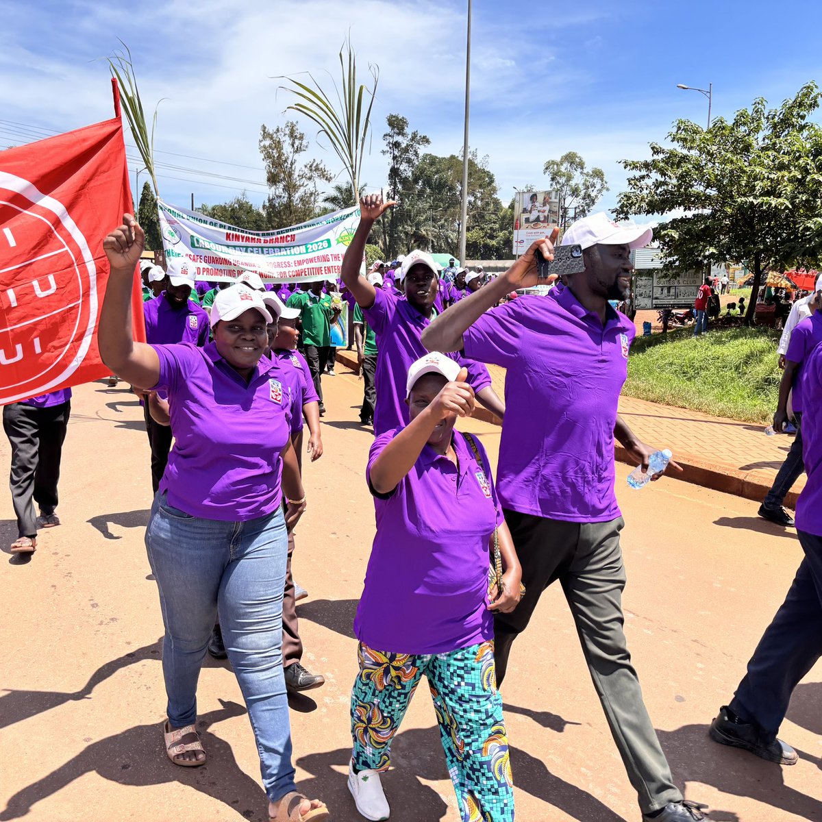 HannahAnit's tweet photo. International Labor Day is a Day Celebrated Worldwide to Honor and Appreciate the Hard Work and Contributions of #ALLWORKERS. It began in the 19th century when 400k workers across the USA organized a peaceful strike in Chicago on 1/5/1886. @NotuUganda @CoftuUganda @nssfug https://t.co/ZsGFYcYrkw