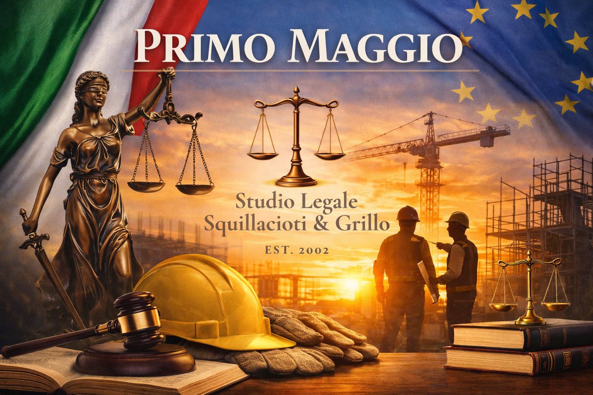 italogrillo1976's tweet photo. Il lavoro è dignità, sicurezza, diritti.
E il compito del diritto — e di chi lo esercita — è garantire che nessuno di questi elementi venga meno.
Nel Primo Maggio celebriamo chi lavora e chi difende il lavoro.
Per un Paese dove la giustizia non sia un privilegio, ma una garanzia. https://t.co/Wje8c8ZA7N