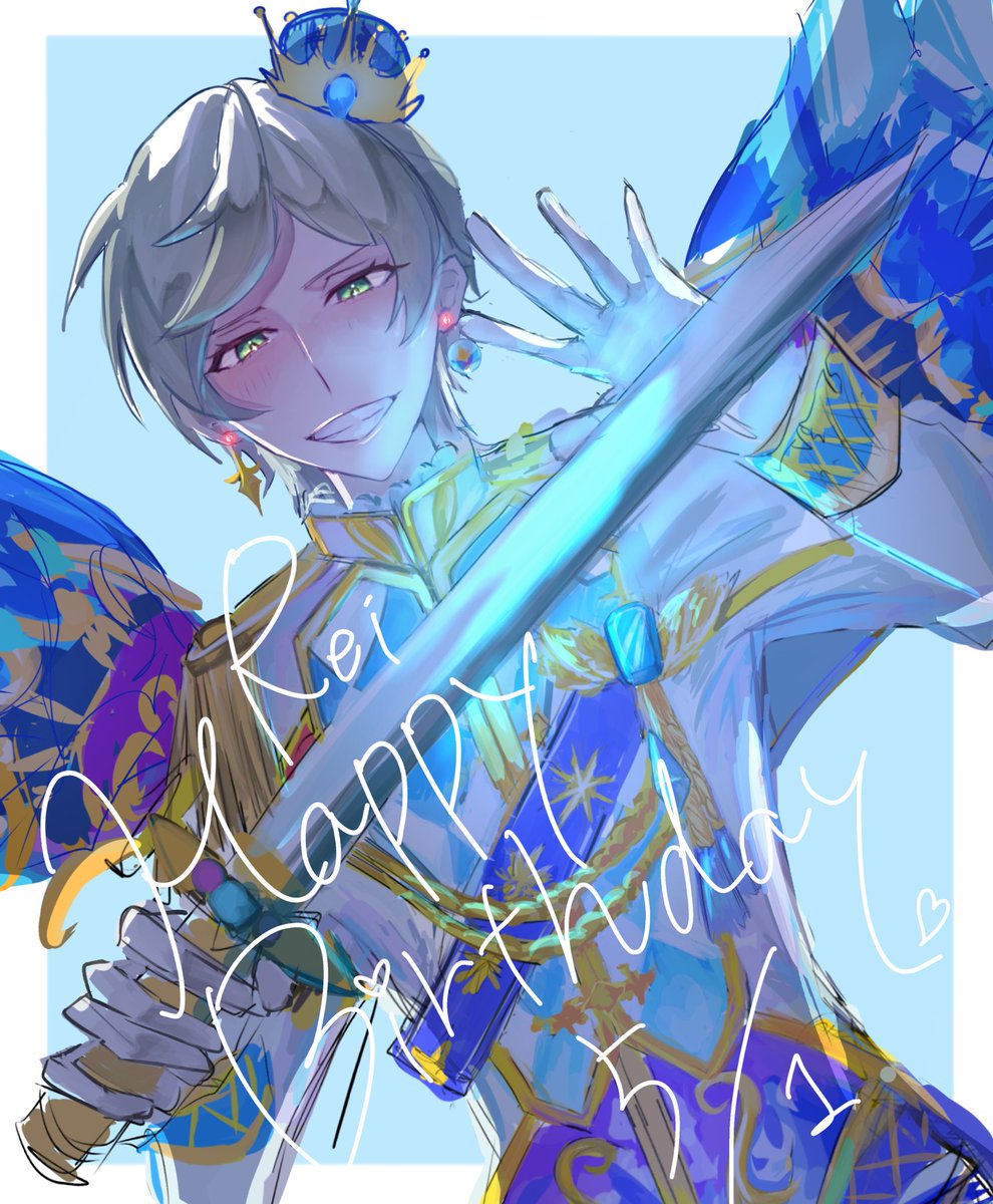 anu0051's tweet photo. レイちゃんお誕生日おめでとう🩵⚔️✨
ずーーっとだいすきです

#騎咲レイ生誕祭2026
#騎咲レイ誕生祭2026 https://t.co/dYvsRl97Yl