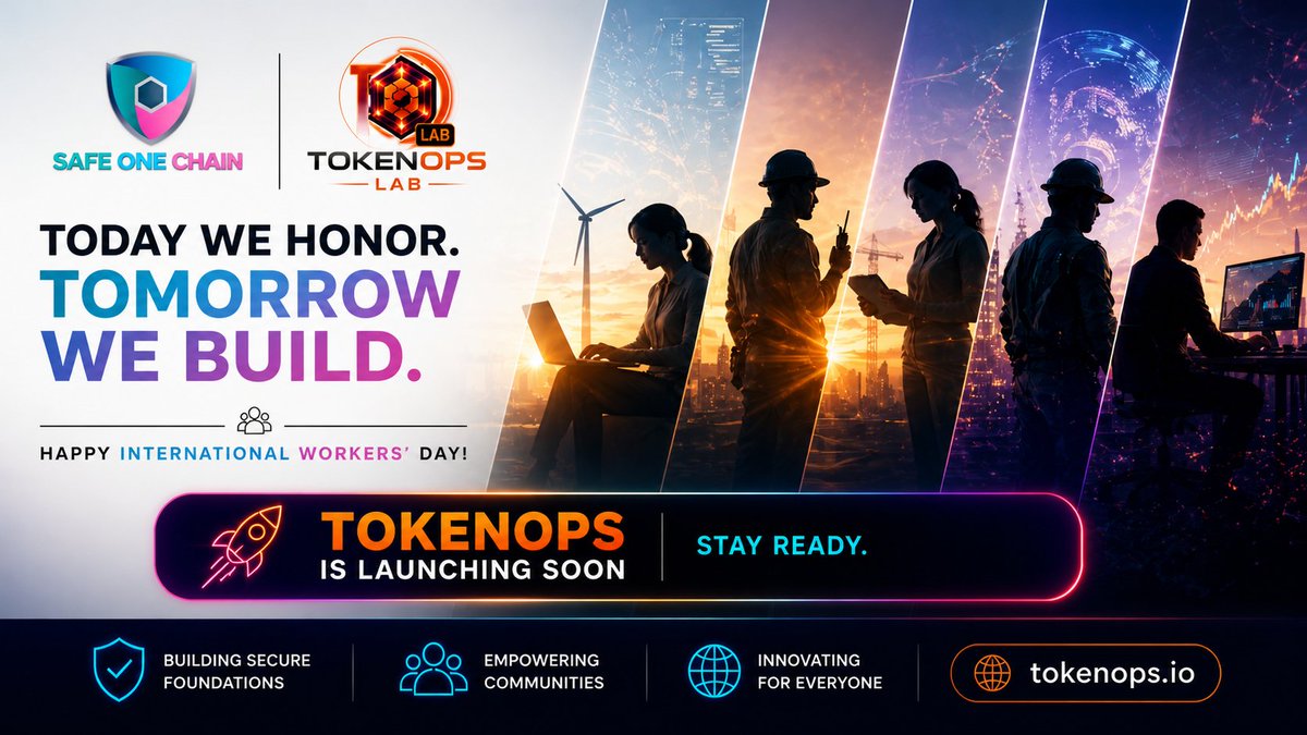 SafeOne_Chain's tweet photo. #TokenOps #SafeOneChain #Web3Launch https://t.co/somatLSP3R