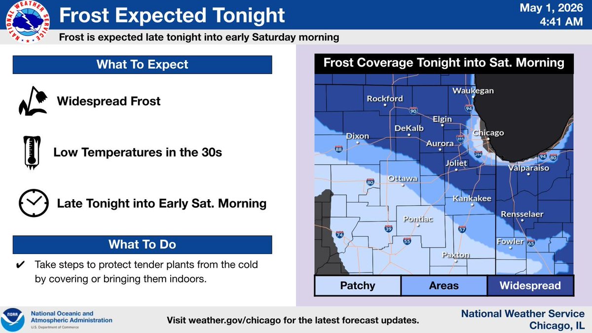 NWS Chicago tweet media