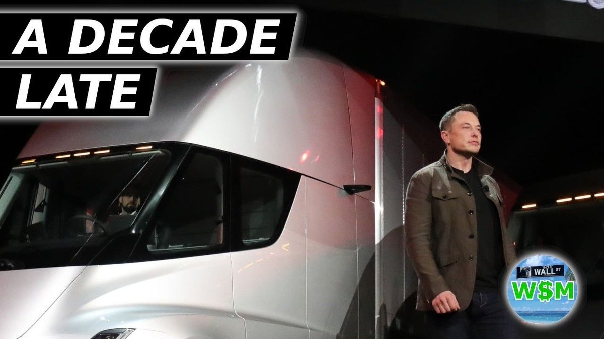 techjunkiejh's tweet image. What Ever Happened to the #TeslaSemi? buff.ly/Z9wI8ej   #investing   #EmergingMarkets   #Economics    (video)   #Tech   #ElectricVehicles  #AutoIndustry #Tesla