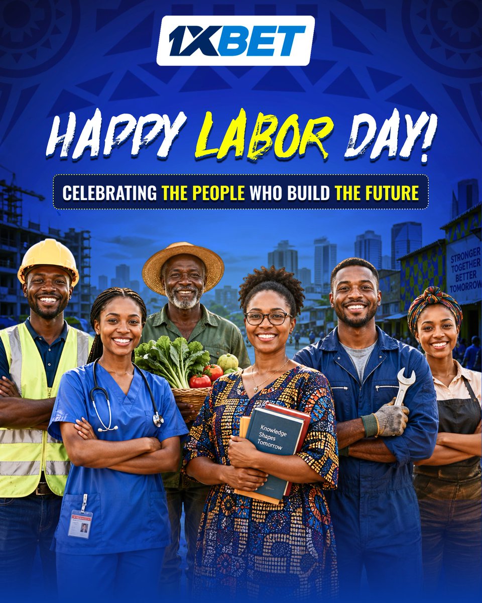 HAPPY LABOUR DAY!

Wishing all hardworking people across Africa strength, success, and well-deserved appreciation 🙌🏾
May your efforts continue to build brighter futures and stronger communities.

Respect to every hand that works, creates, and inspires.