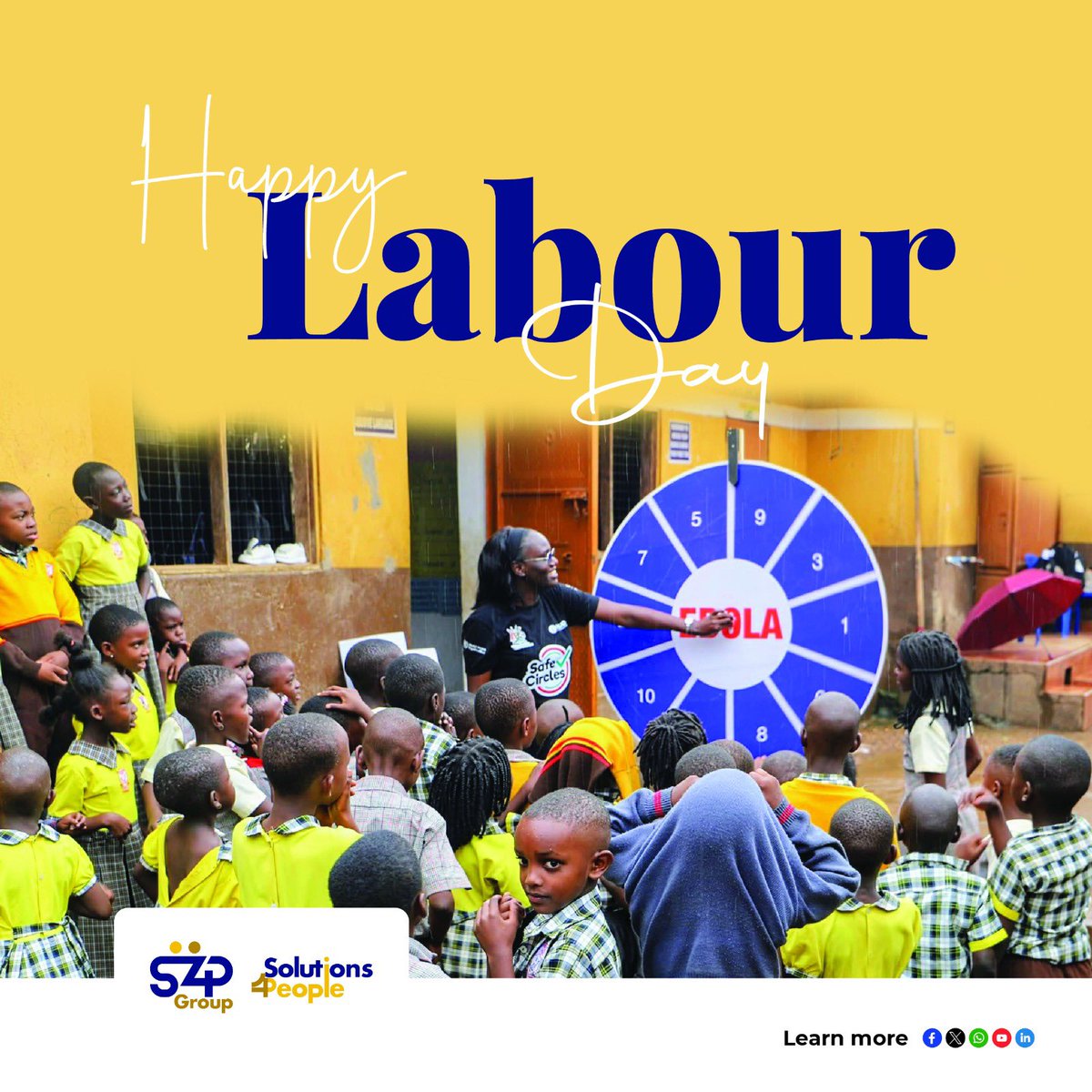 👏To those that work where it matters most, in communities!
👏 To those that reach those often left out.
👏 To those that create change that lasts.

We celebrate you, and applaud you for choosing to show up every day.

▶️ s4pgroup.org

#S4PGroup #HappyLabourDay
