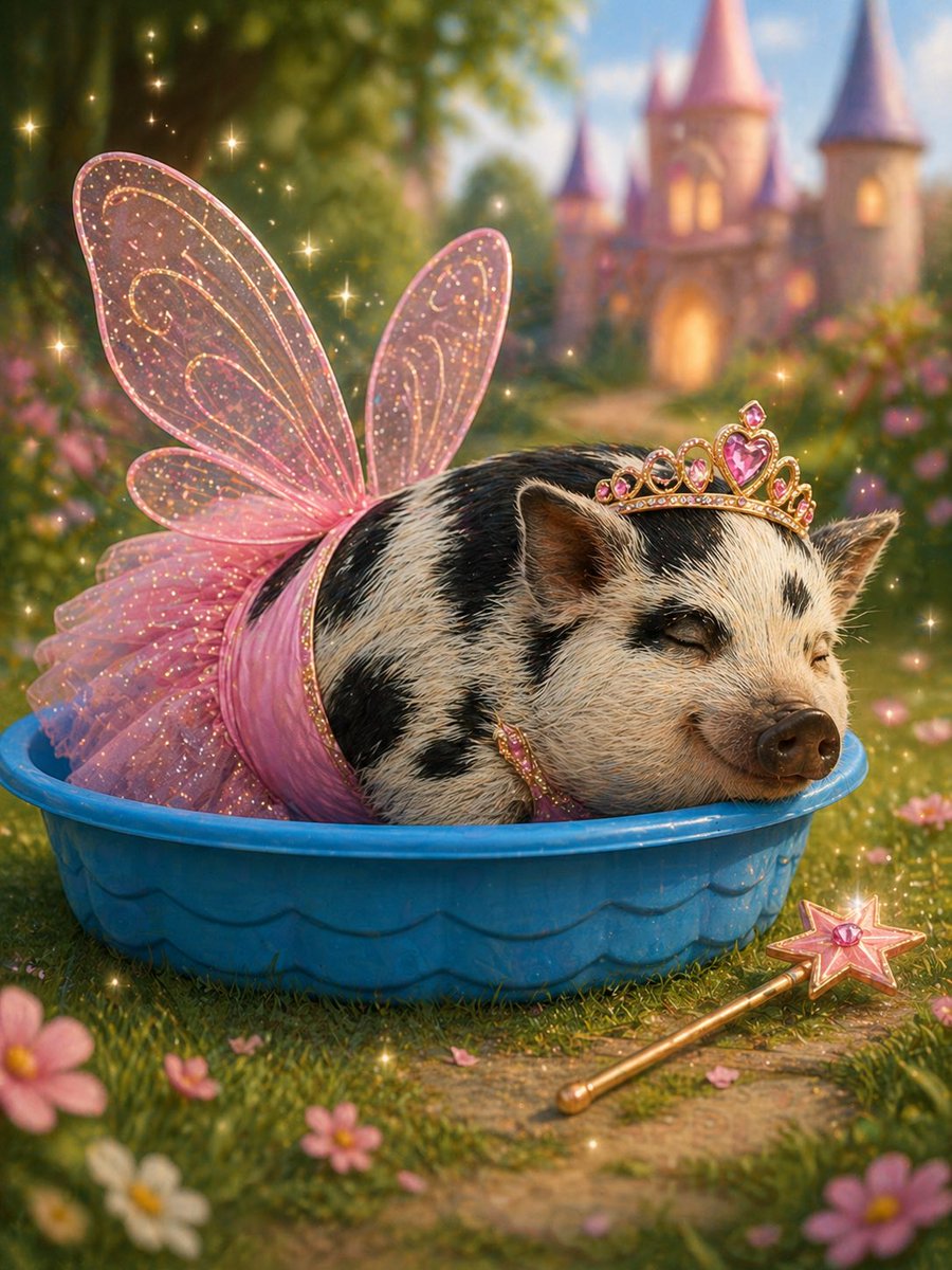 Princess Pig 💅 tweet media