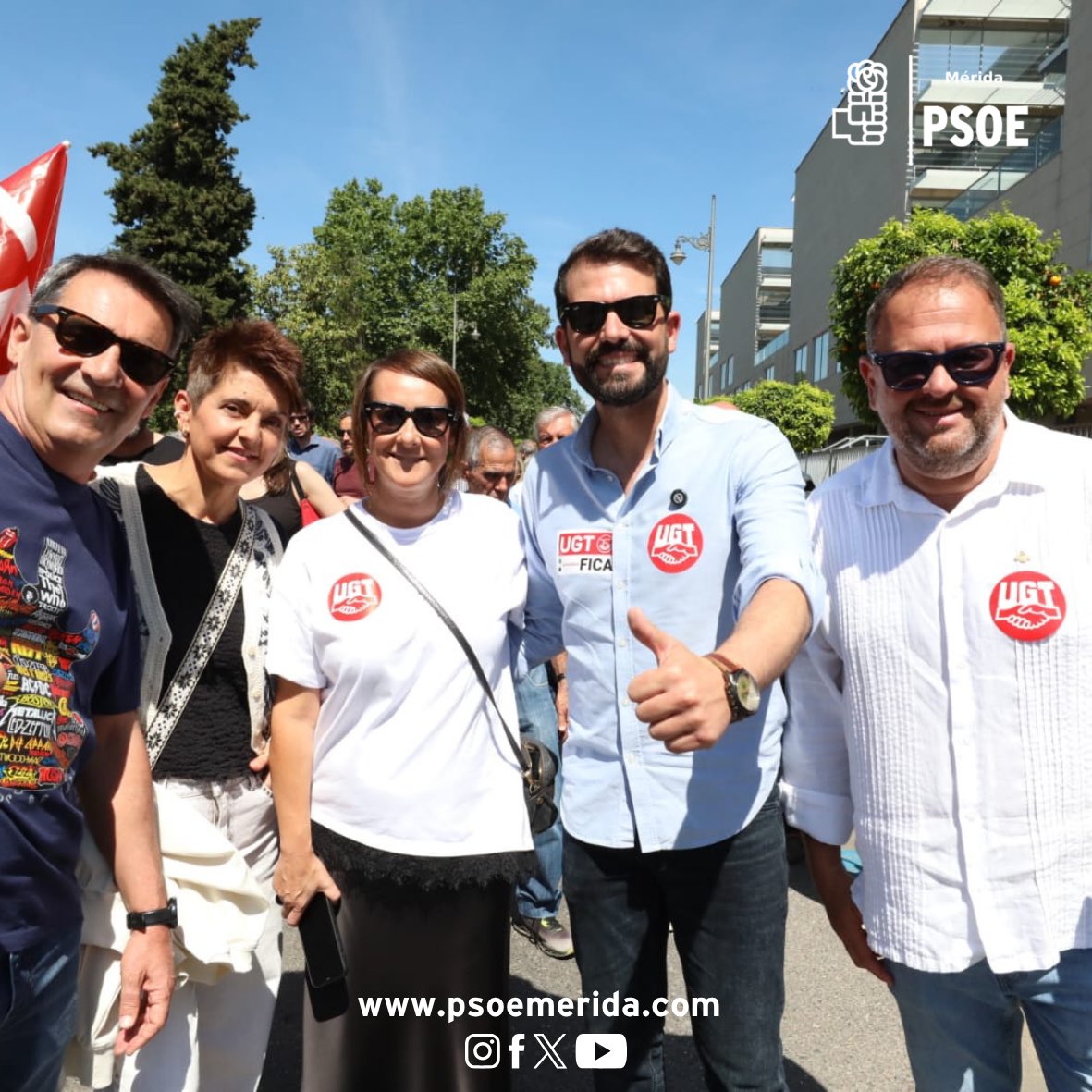 PSOE Mérida tweet media
