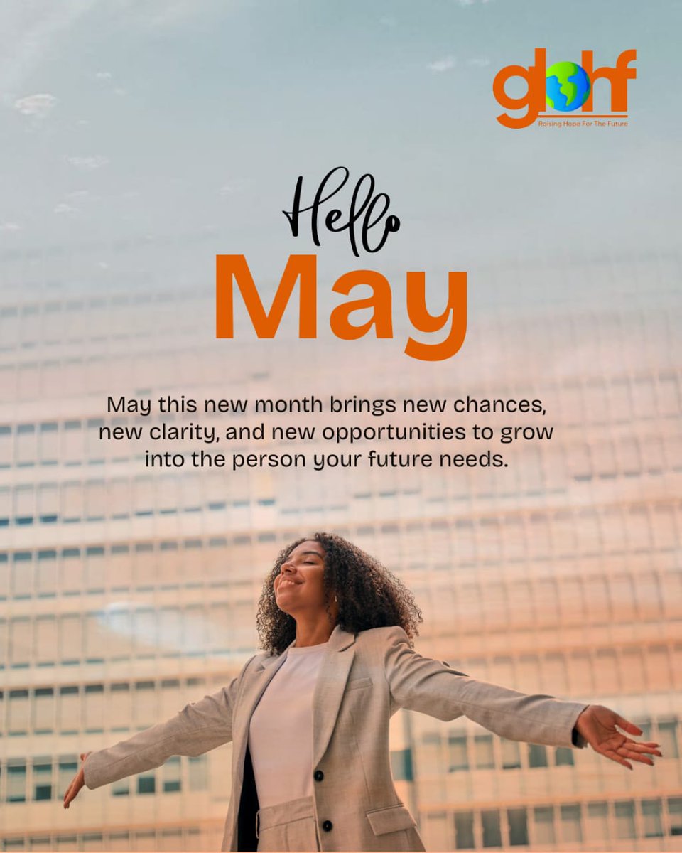 glohfng's tweet photo. This month, may you gain confidence, sharpen your skills, and step boldly into rooms prepared for you.

Your next opportunity may be closer than you think.

Welcome to May.

#glohf #lifelonglearning #may2026 https://t.co/Y5HifU7w2O
